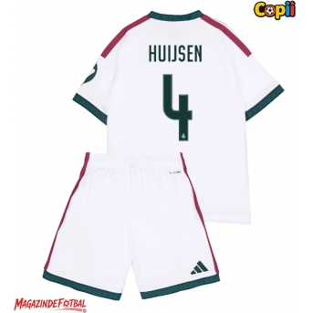 Real Madrid Dean Huijsen #4 Echipament de Fotbal Replică 2026-27 Copii Acasa (+ Șorturi)